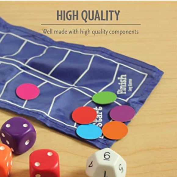 Math Dice Jr. Colorful Kids Math Game - NEW - Picture 3 of 4